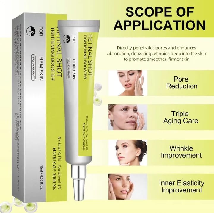 Vita A Retinal Shot Tightening Booster™ | 0.1% Retinal + 3% Matrixyl | Advanced Anti-Aging & Acne Repair
